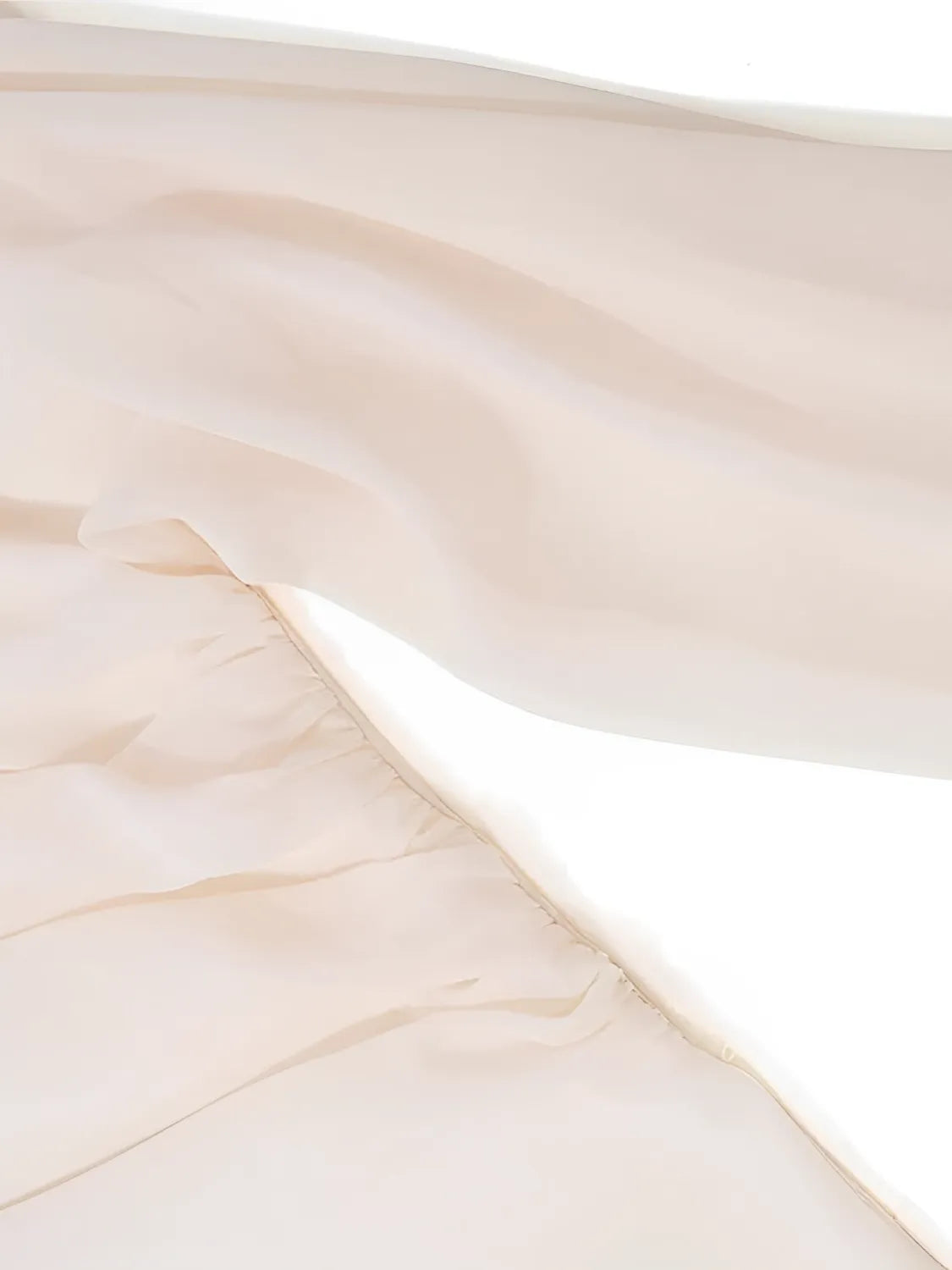 Blusa de Ombro Único com Flor em Chiffon – Elise