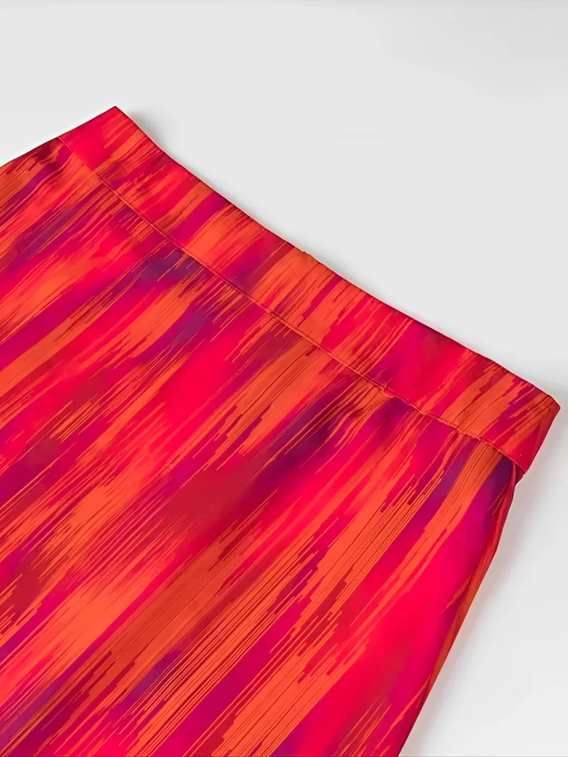 Conjunto Estampado com Blusa Ciganinha Bufante e Saia Lápis - Martina