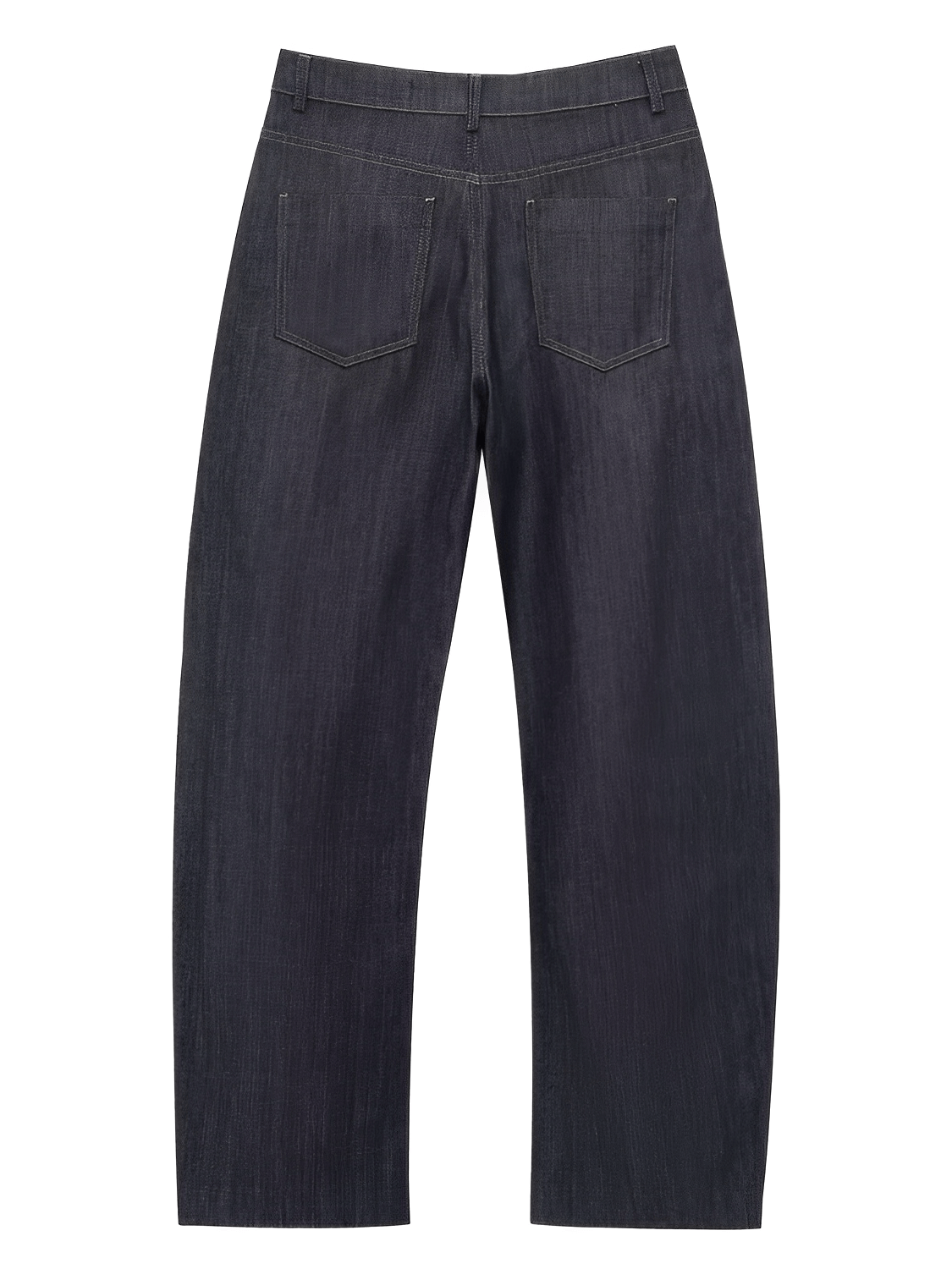Conjunto Jeans 3 Peças Blazer Corset Peplum e Calça Pantalona - Kendall