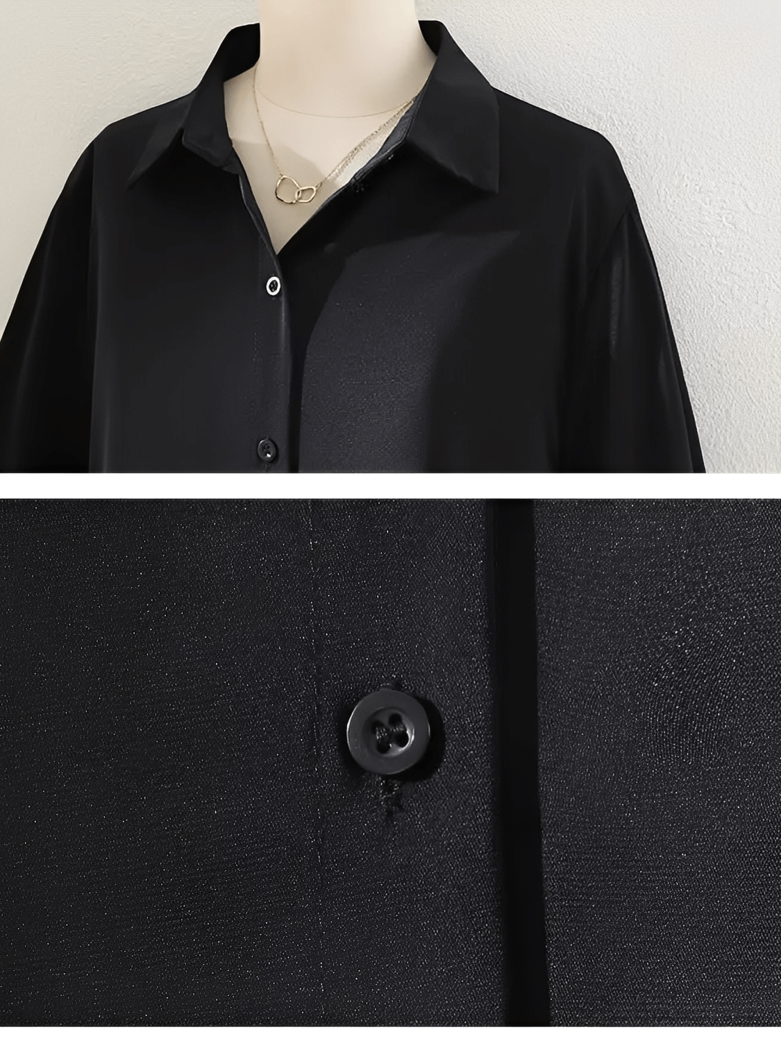 Camisa em Tecido Estruturado com Manga Lanterna e Gola Lapela – Scarllet