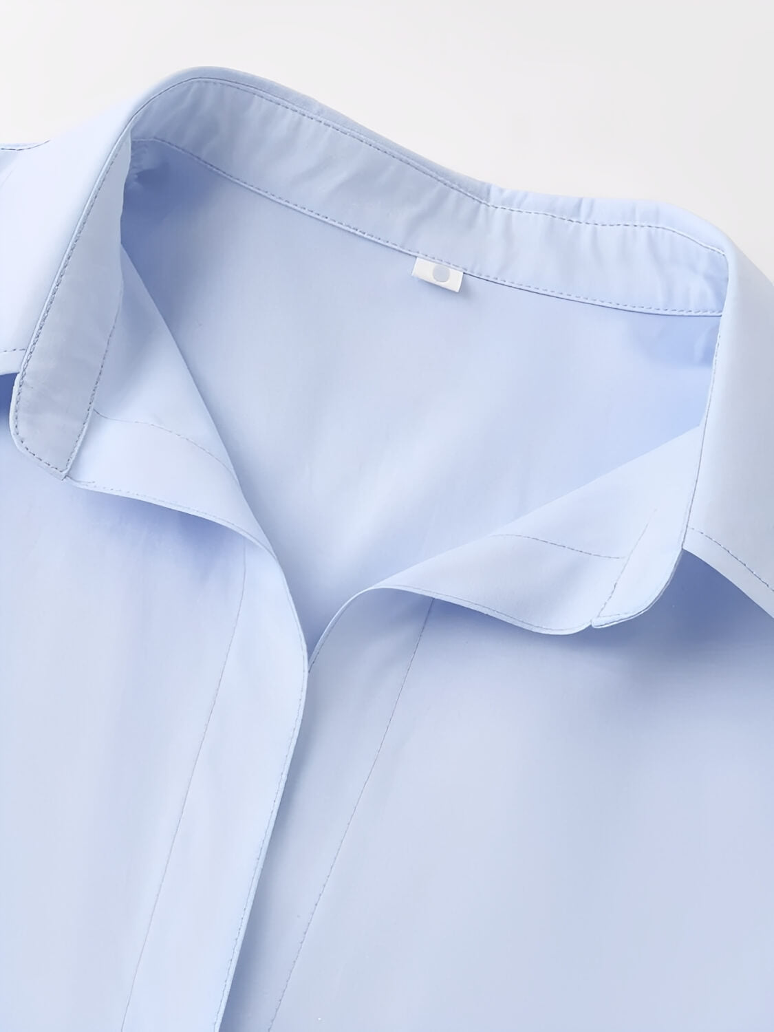Camisa Oversized de Manga Longa com Colarinho Virado e Botões – Lane