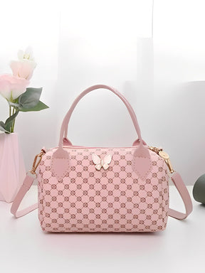 Bolsa Tiracolo em Couro PU Estampada com Alça Ajustável - Brunelli