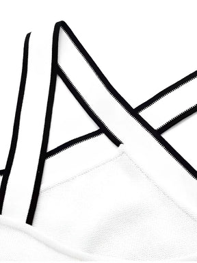 Blusa Tricô com Detalhe Transpassado Frontal Sofisticada – Virginia