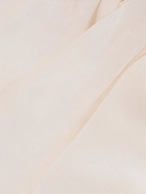 Blusa de Ombro Único com Flor em Chiffon – Elise [FRETE FULL]