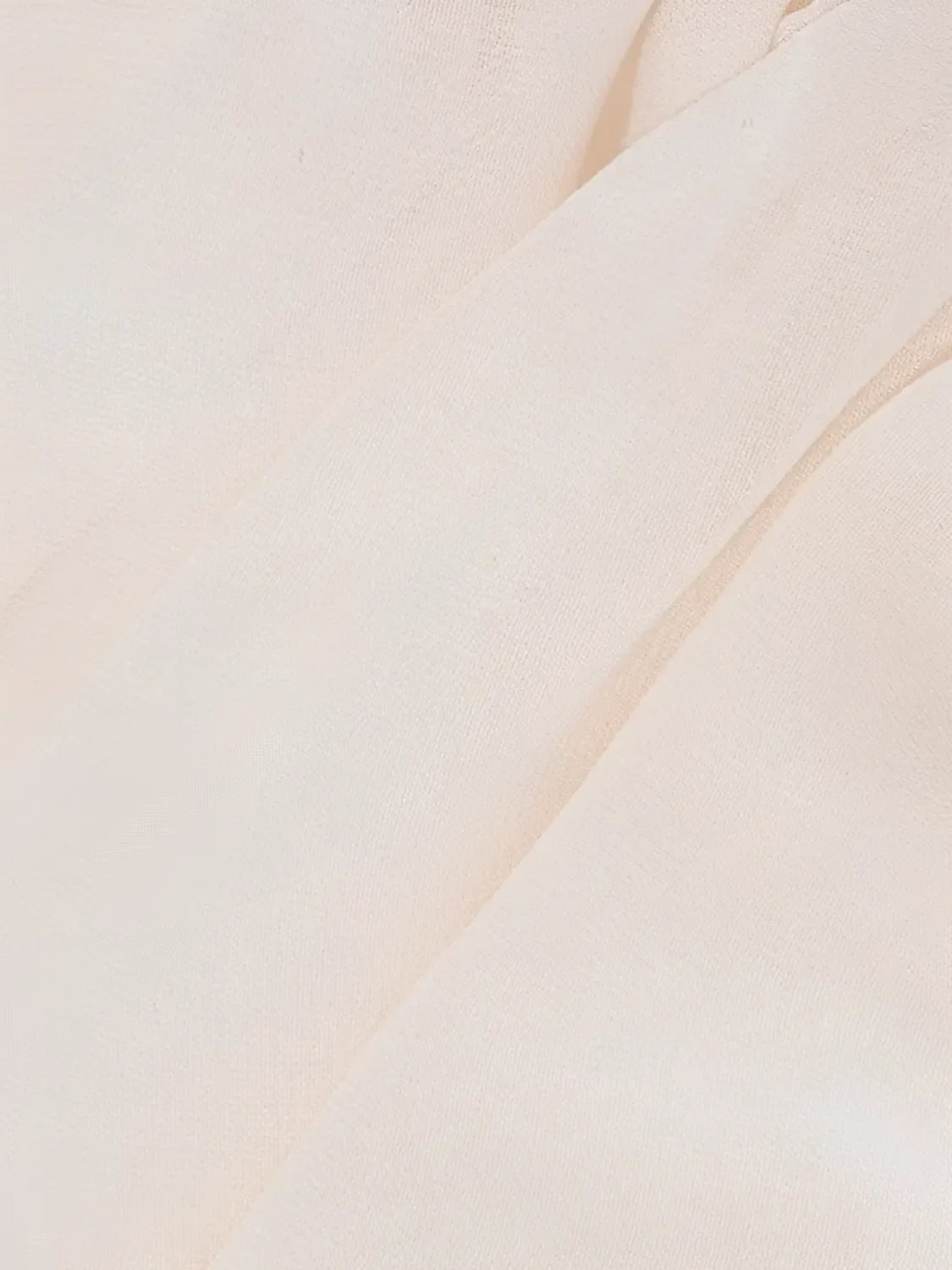 Blusa de Ombro Único com Flor em Chiffon – Elise