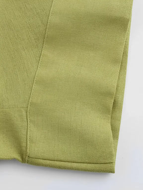 Conjunto com Camisa Manga Longa de Botões e Calça Pantalona - Daniela