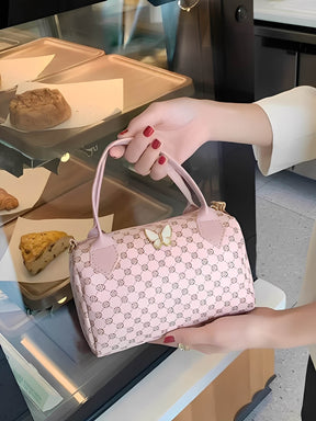 Bolsa Tiracolo em Couro PU Estampada com Alça Ajustável - Brunelli