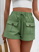 Short Feminino com Cintura Elástica e Bolsos Funcionais – Livian