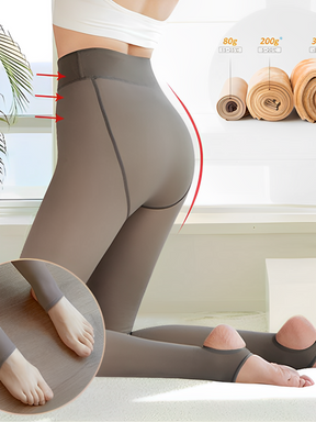 Meia-Calça Feminina Térmica Peluciada com Pézinho Confortável – Judy [FRETE FULL]