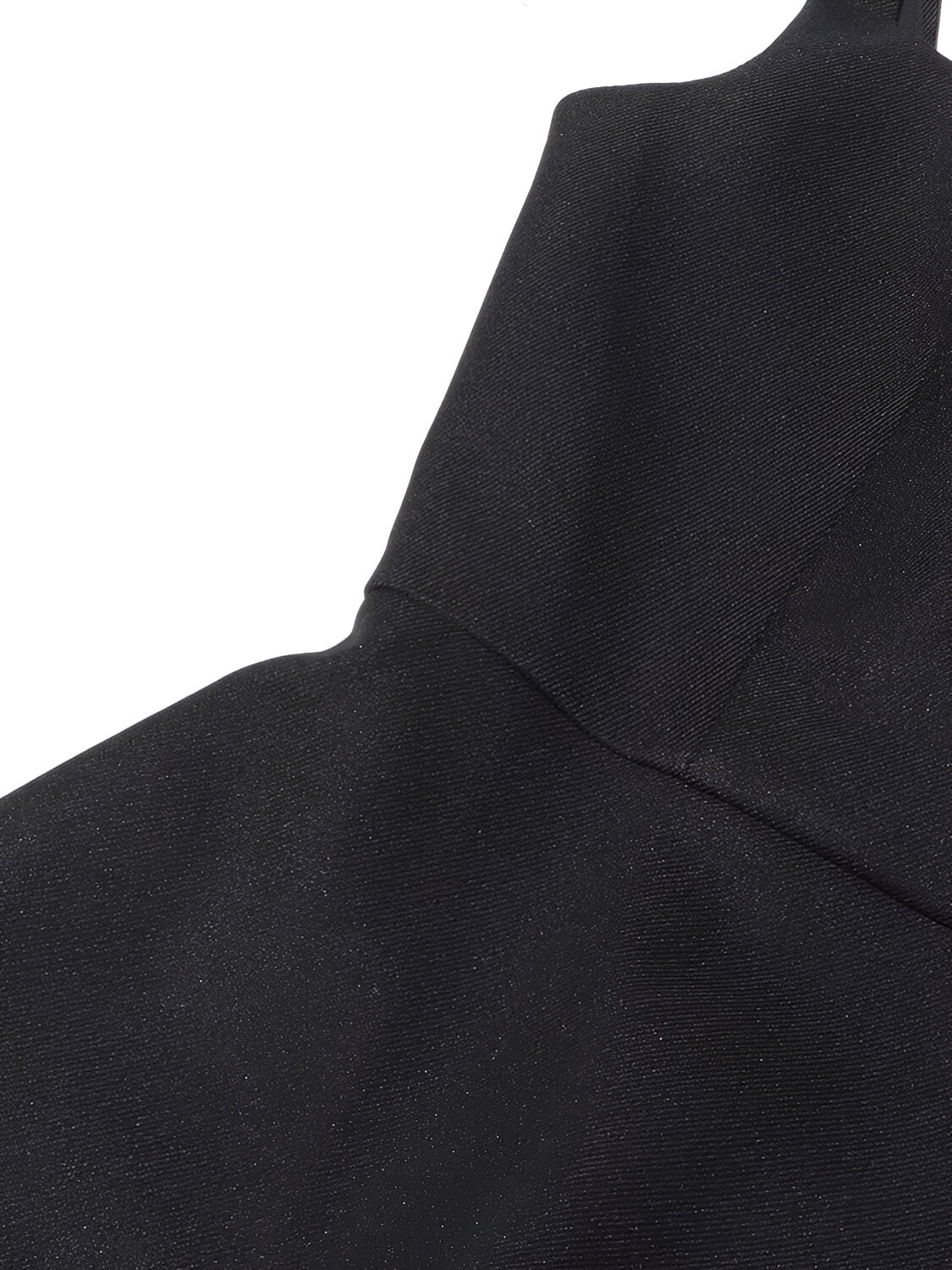Vestido Midi Assimétrico Acinturado e Capa Sobreposta Removível – Soraya