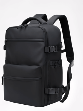 Mochila Multifuncional para Viagem com Compartimentos Internos e Externos e Compressor à Vácuo – Tati