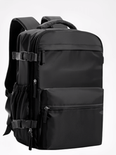 Mochila Multifuncional para Viagem com Compartimentos Internos e Externos e Compressor à Vácuo – Tati