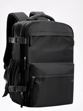 Mochila Multifuncional para Viagem com Compartimentos Internos e Externos e Compressor à Vácuo – Tati