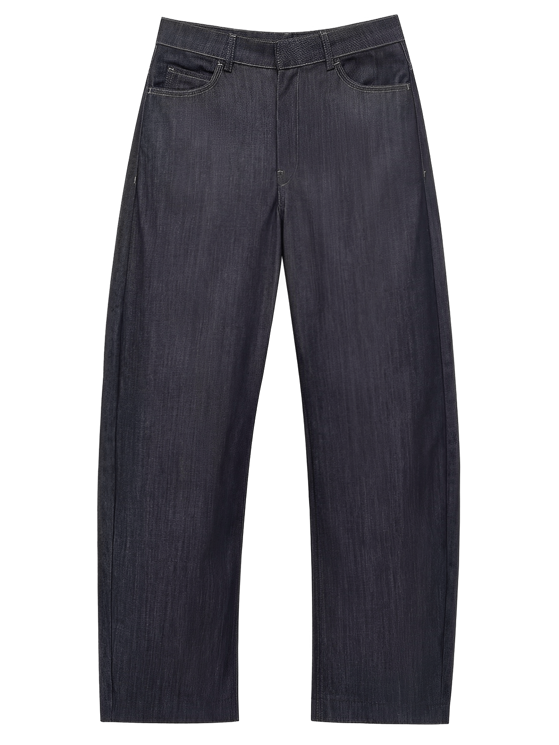 Conjunto Jeans 3 Peças Blazer Corset Peplum e Calça Pantalona - Kendall