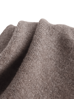 Casaco Poncho Assimétrico  com Gola Lenço – Alana