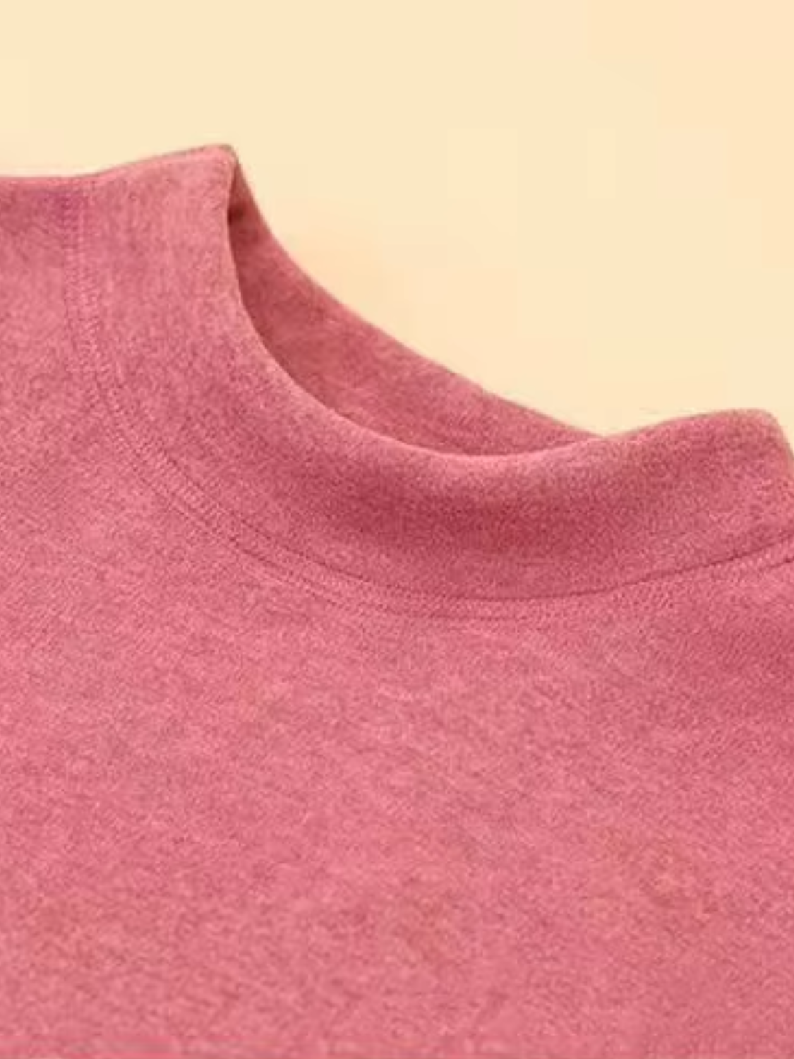 Conjunto Térmico Peluciado com Blusa Gola Alta e Calça Legging – Alicya