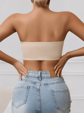 Kit 2 Sutiãs Tomara Que Caia Sem Costura com Fecho Frontal e Sem Bojo – Marion