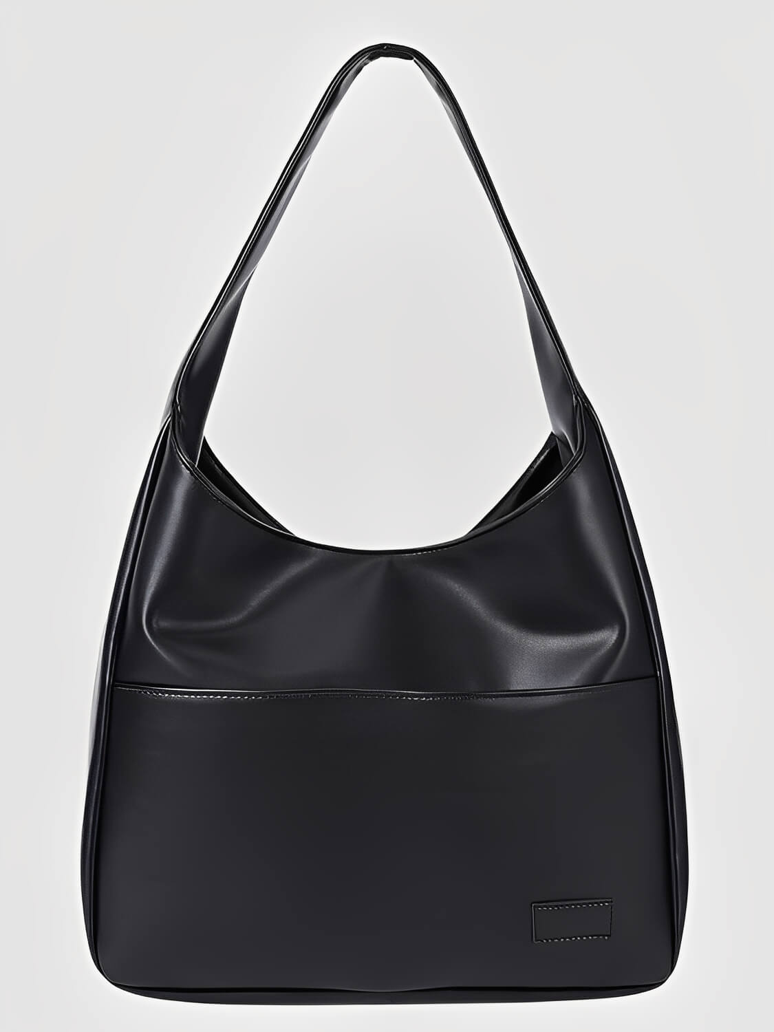 Bolsa de Ombro Vintage em Couro PU com Design Triangular Alongado -  Edwina
