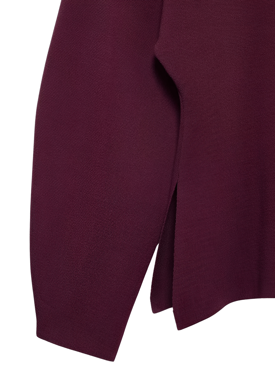 Conjunto de Tricô Suéter Gola V e Saia com Cós Elástico - Viviene