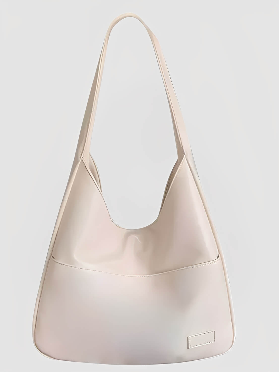 Bolsa de Ombro Vintage em Couro PU com Design Triangular Alongado -  Edwina