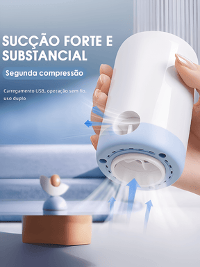 Mochila Multifuncional para Viagem com Compartimentos Internos e Externos e Compressor à Vácuo – Tati
