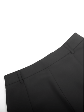 Calça Wide Leg em Alfaiataria Clássica com Cintura Alta e Bolsos – Kate