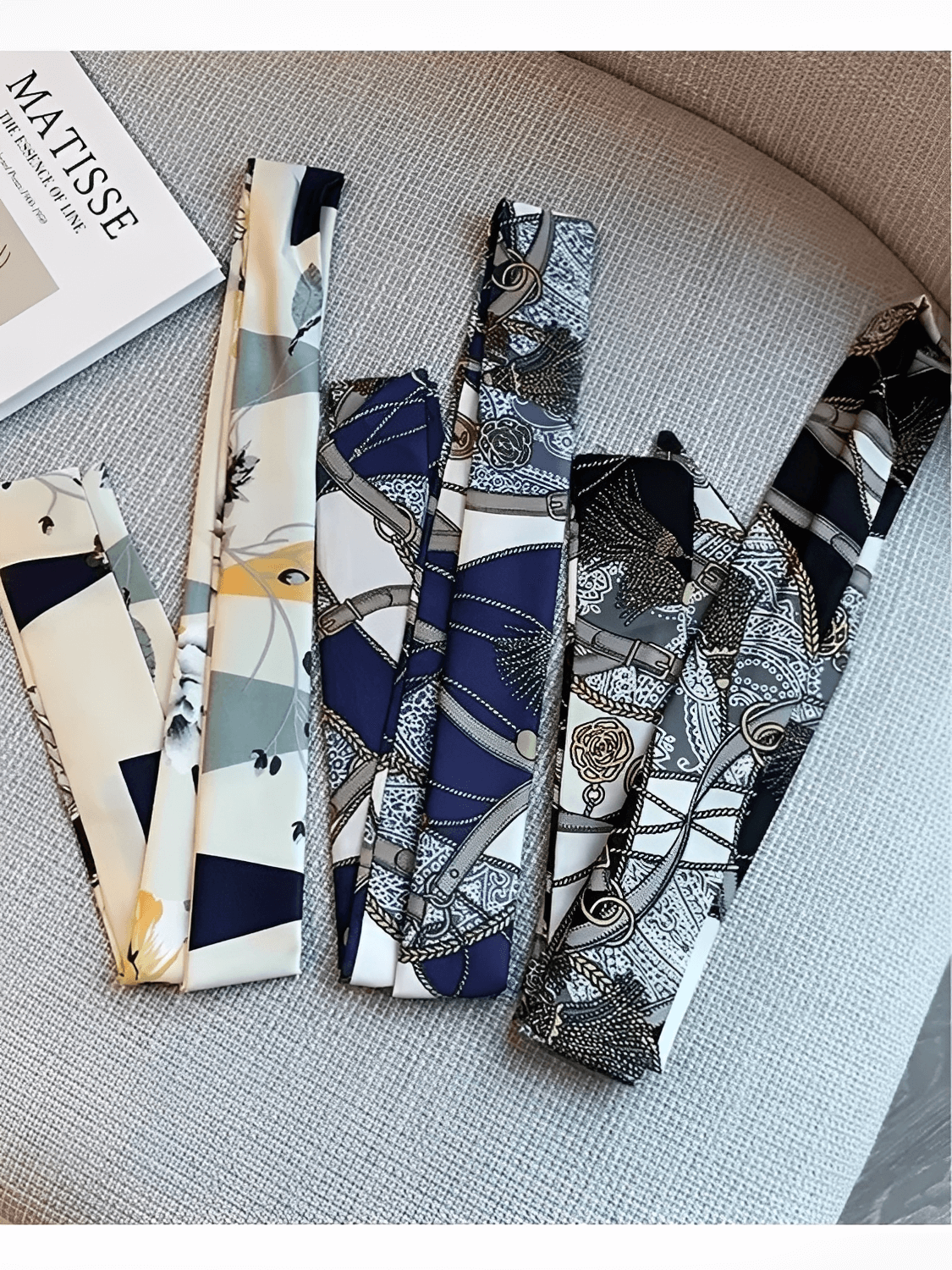 Calça  Alfaiataria Wide Leg Cintura Alta com Lenço Removível  – Amara [FRETE FULL]