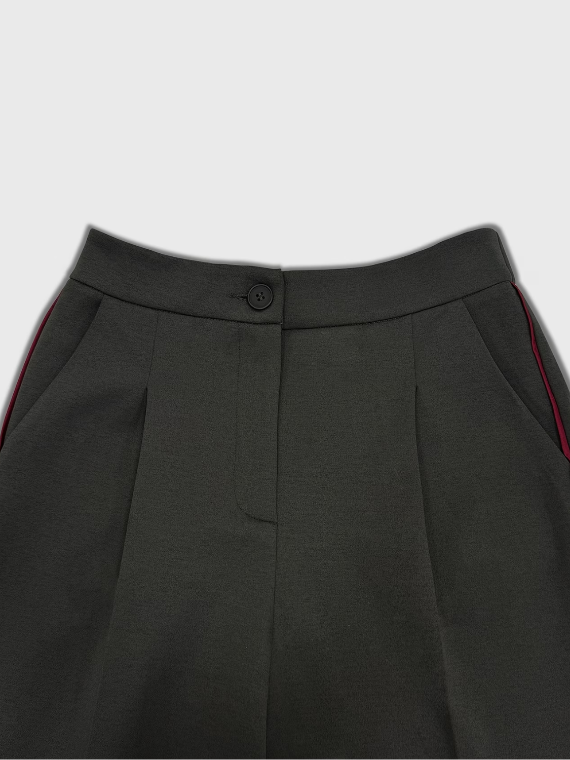 Conjunto Esportivo Casaco Capuz e Calça Wide Leg com Faixa Lateral- Darla