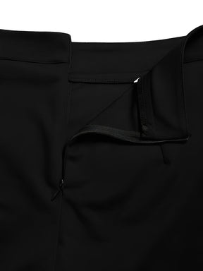Conjunto Blusa Peplum com Cinto Faixa e Calça Pantalona Elegante - Marian
