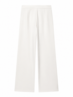 Conjunto em Alfaiataria com Blazer Transpassado e Calça Wide Leg - Dara
