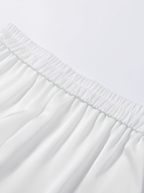 Conjunto com Blusa Assimétrica Estilo Capa e Calça Wide Leg  - Estelle