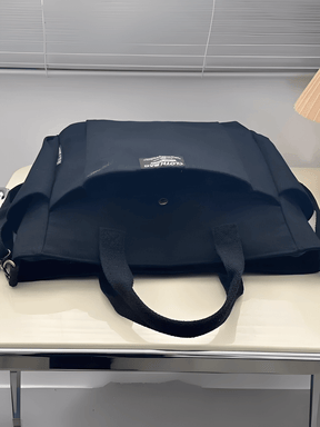 Bolsa Grande em Lona com Alça Ajustável Removível e Bolsos – Rania