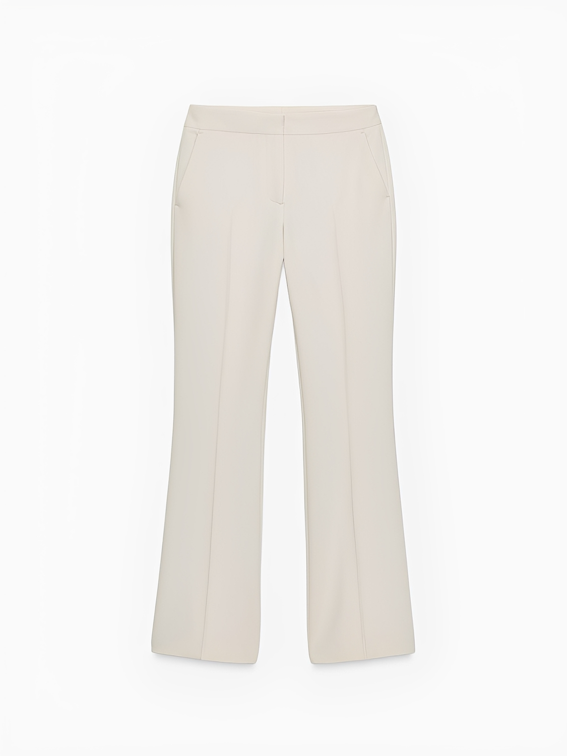 Conjunto em Alfaiataria com Casaco Acinturado e Calça Flare - Ariadne