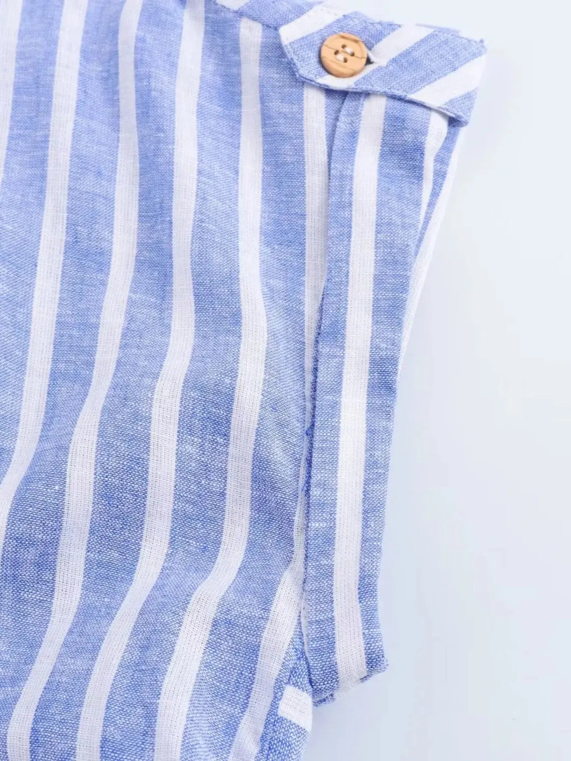 Vestido Chemise Midi em Linho com Botões Frontais e Cinto-Faixa – Jessie