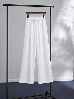 Conjunto com Blusa Assimétrica Estilo Capa e Calça Wide Leg  - Estelle