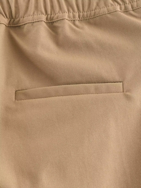 Conjunto em Sarja Jaqueta Oversized Ajustável e Calça Wide Leg - Monique