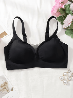 Sutiã Sem Costura com Bojo 3D Costas em U e Efeito Push Up – Aisha