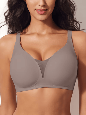 Sutiã Sem Costura com Bojo 3D Costas em U e Efeito Push Up – Aisha