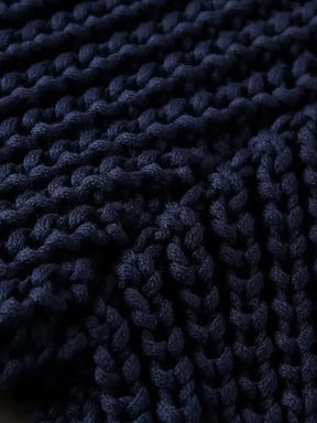 Cardigan de Tricô Ponto Grosso com Botões e Bolsos - Seraphine