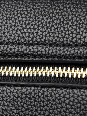Bolsa Feminina Tiracolo com Alça Larga e Bolsos com Zíper – Jasmin