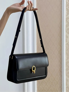 Bolsa Feminina de Ombro em couro PU Sofisticada - Mirna