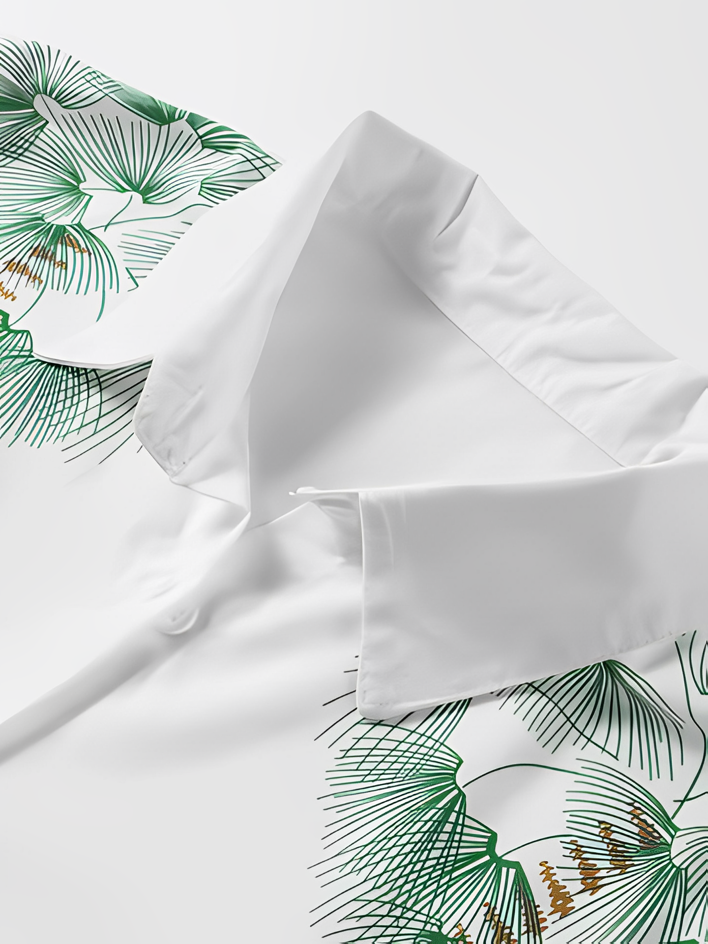 Conjunto Elegante com Camisa Estampada de Botão e Calça Fluida - Pandora